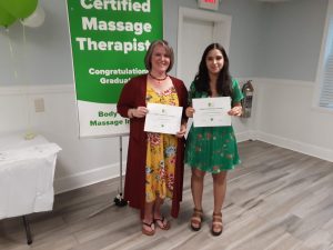 Toms River Night Class Student Massage Therapy